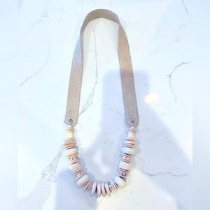 Twine and Twig Mid Classic Necklace White